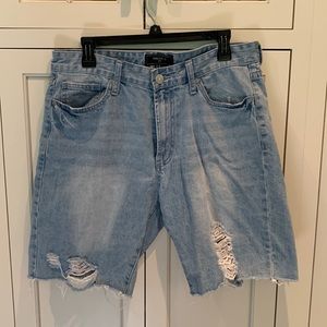 Forever 21 ripped Jean shorts